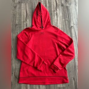 Men’s red Under Armour hoodie
